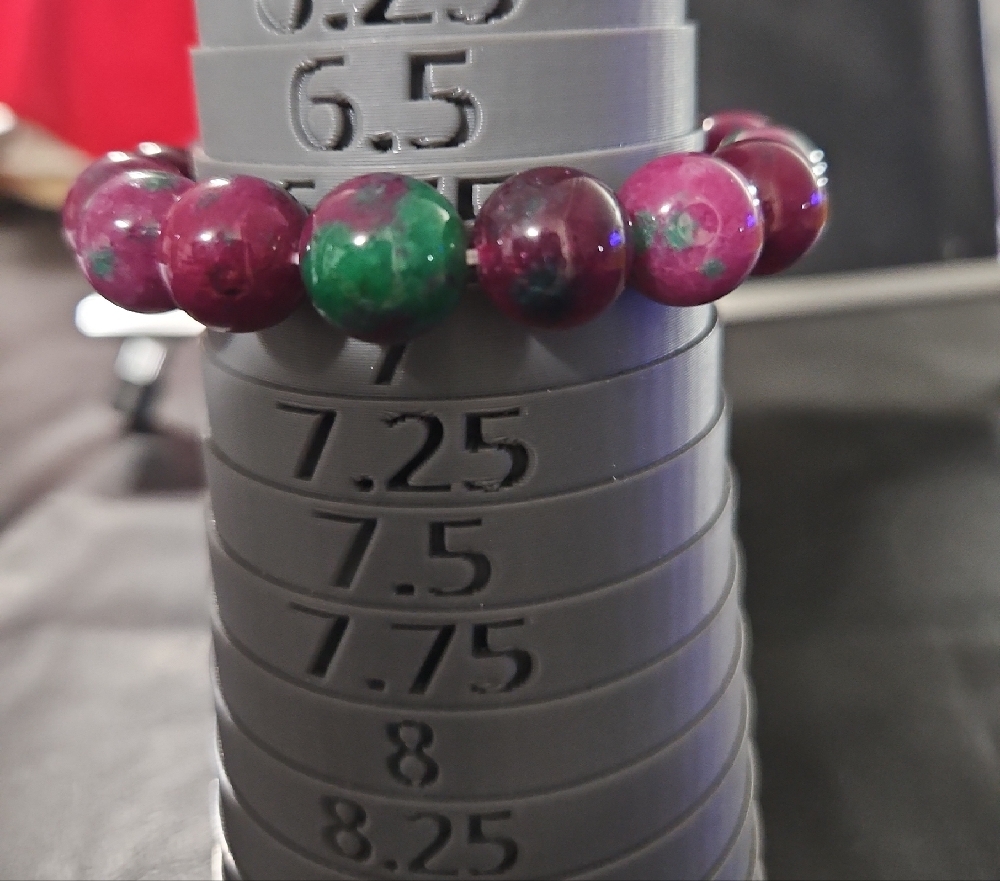 Amazing Ruby Zoisite Bracelet - image 5